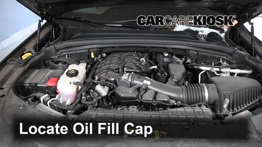 2021 Jeep Grand Cherokee L Limited 3.6L V6 FlexFuel Huile